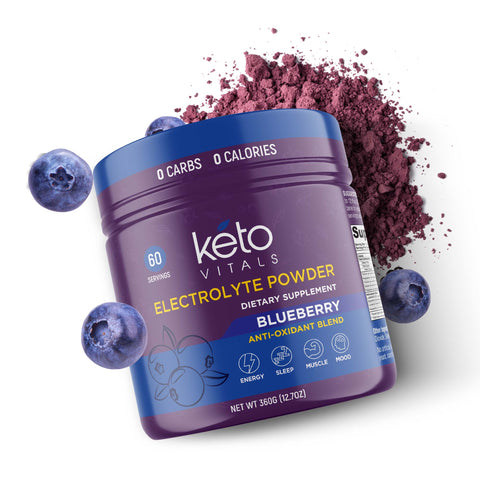 Berry Antioxidant Electrolyte Powder Tubs - Blueberry Flavor