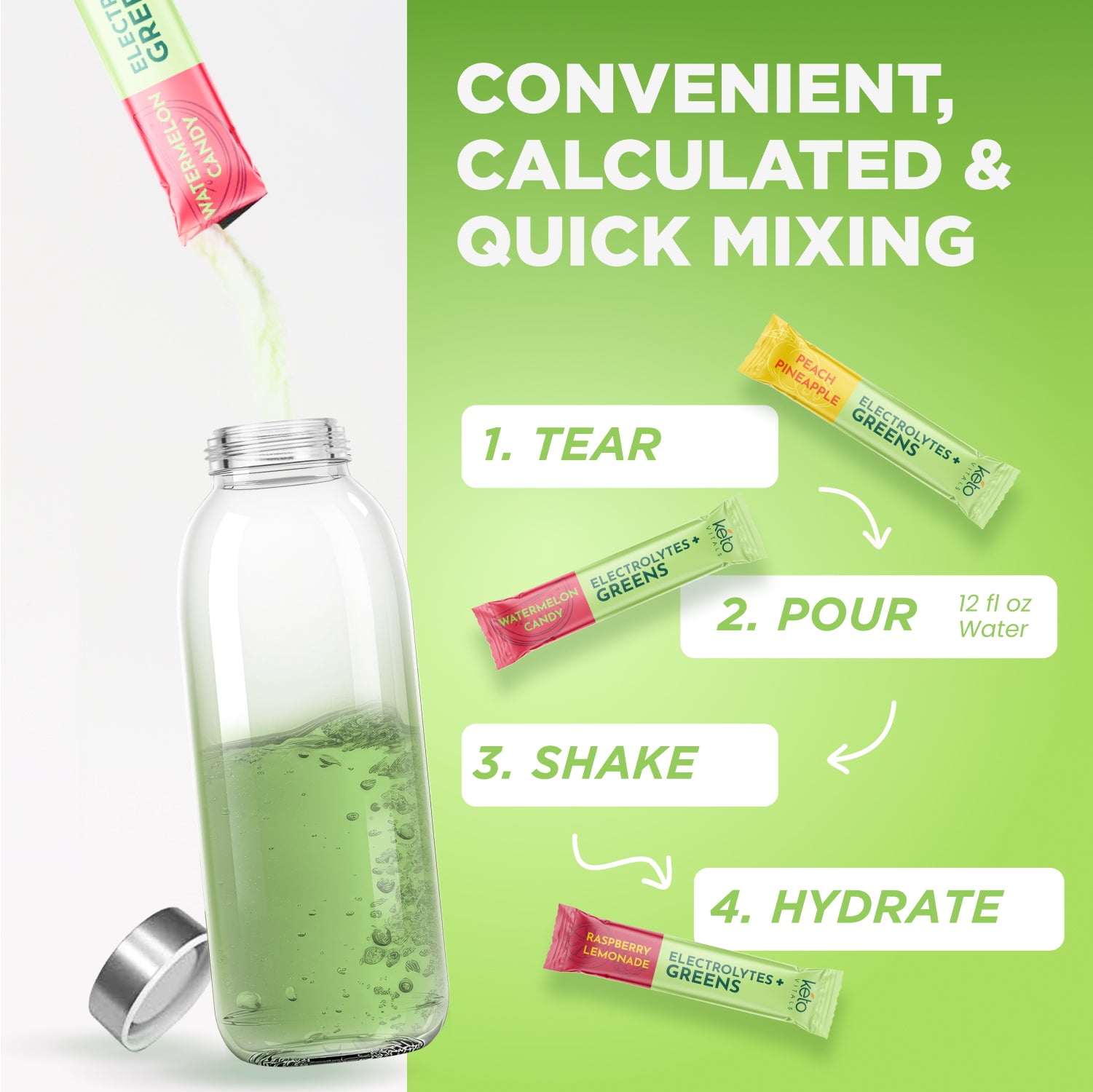 VOLT エディションリミターダ 473ml Greens Variety – Keto Vitals