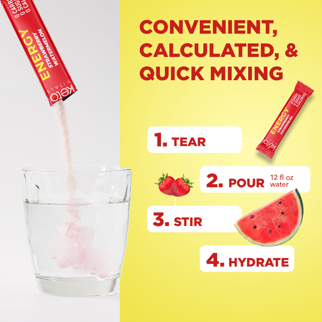 Strawberry Watermelon Energy – Keto Vitals