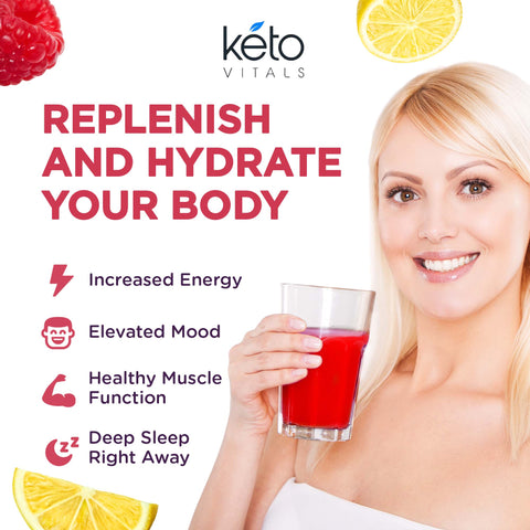 Raspberry Lemonade, 10 Oz. - Tropical Electrolyte Powder Tubs