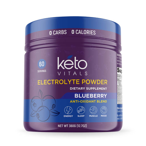 Berry Antioxidant Electrolyte Powder Tubs - Blueberry Flavor
