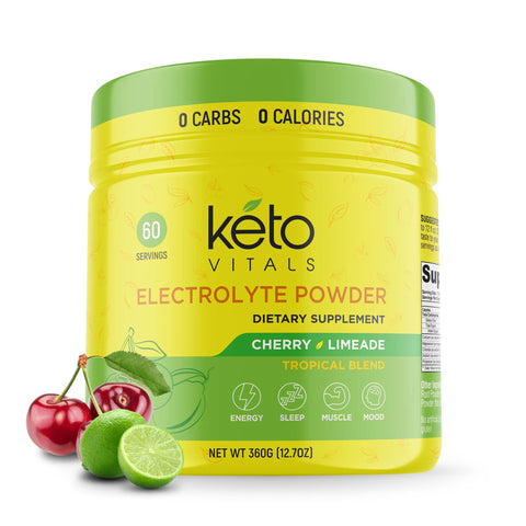 Tropical Electrolyte Powder Tubs- Cherry Limeade Flavor