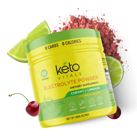 Tropical Electrolyte Powder Tubs- Cherry Limeade Flavor